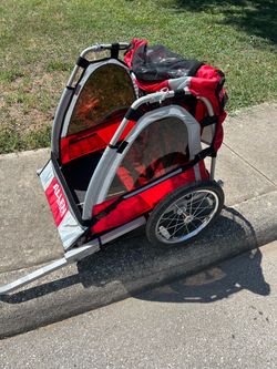Child bicycle trailer