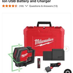 Milwaukee Green Laser Level