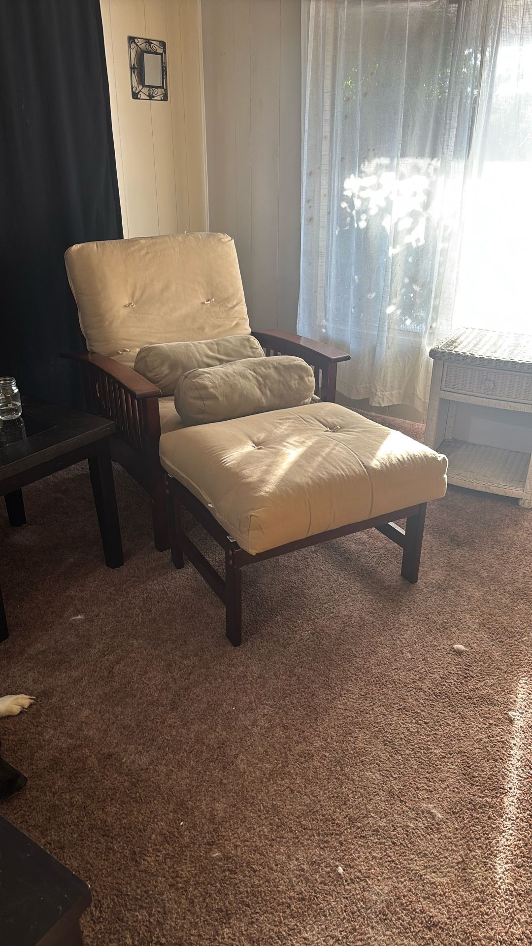 Futon Sleeper Extra Rare Cherry Wood 🍒 🪵 