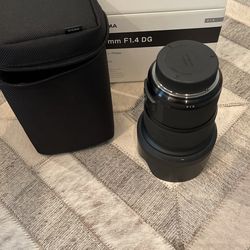Sigma 50mm F1.4 DG
