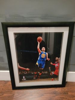 Steph Curry framed picture