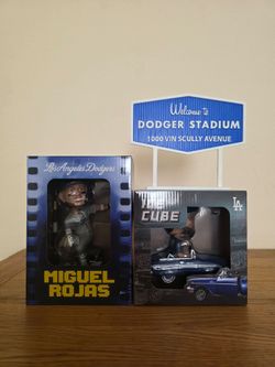 Dodgers Bobblehead SGA 2026 Miguel Rojas & Ice Cube