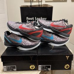 Kobe 6 “3D All-Star” | Both Size 12