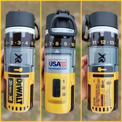 18oz Sports Dewalt Drill Tumbler 