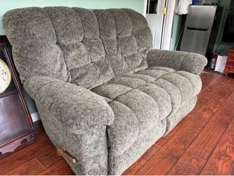 Two Seater Recliner (gray )