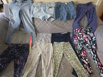Girls Leggings,shorts,pants 7-8