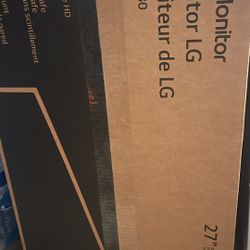 LG 27" 27BK430H-B IPS FHD Monitor new in the box 