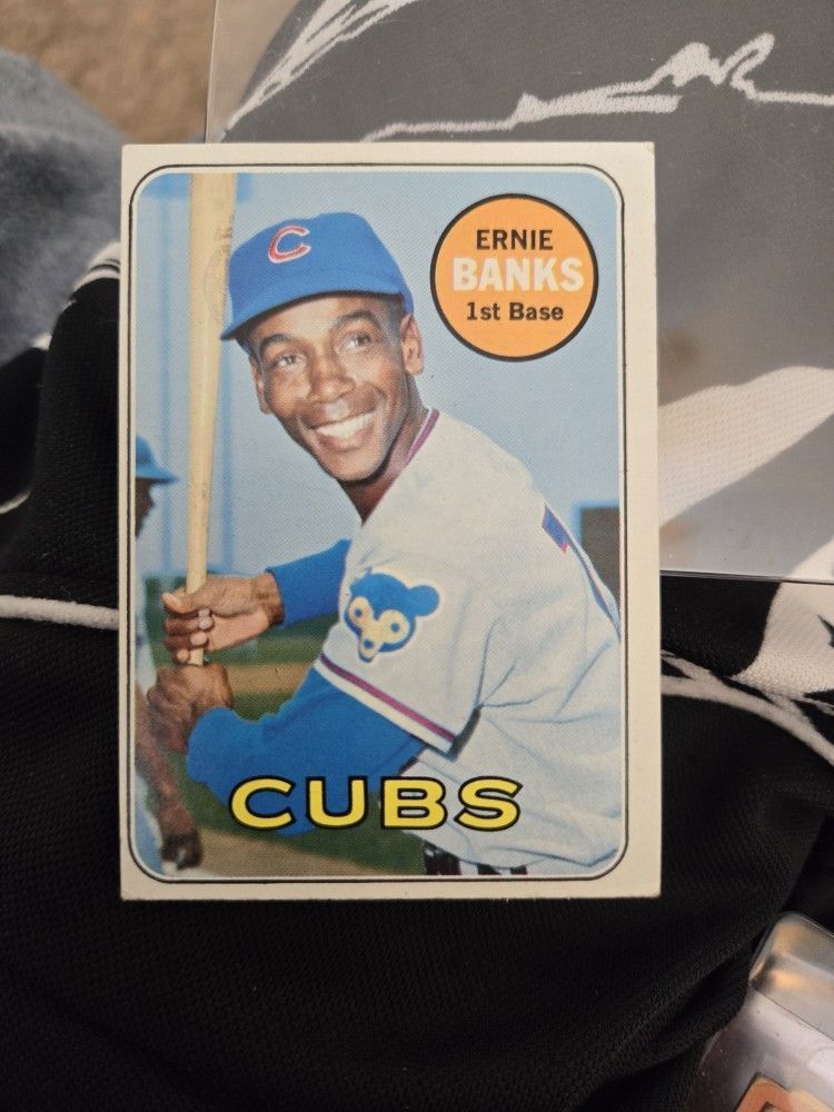 Earnie Banks Topps 1969