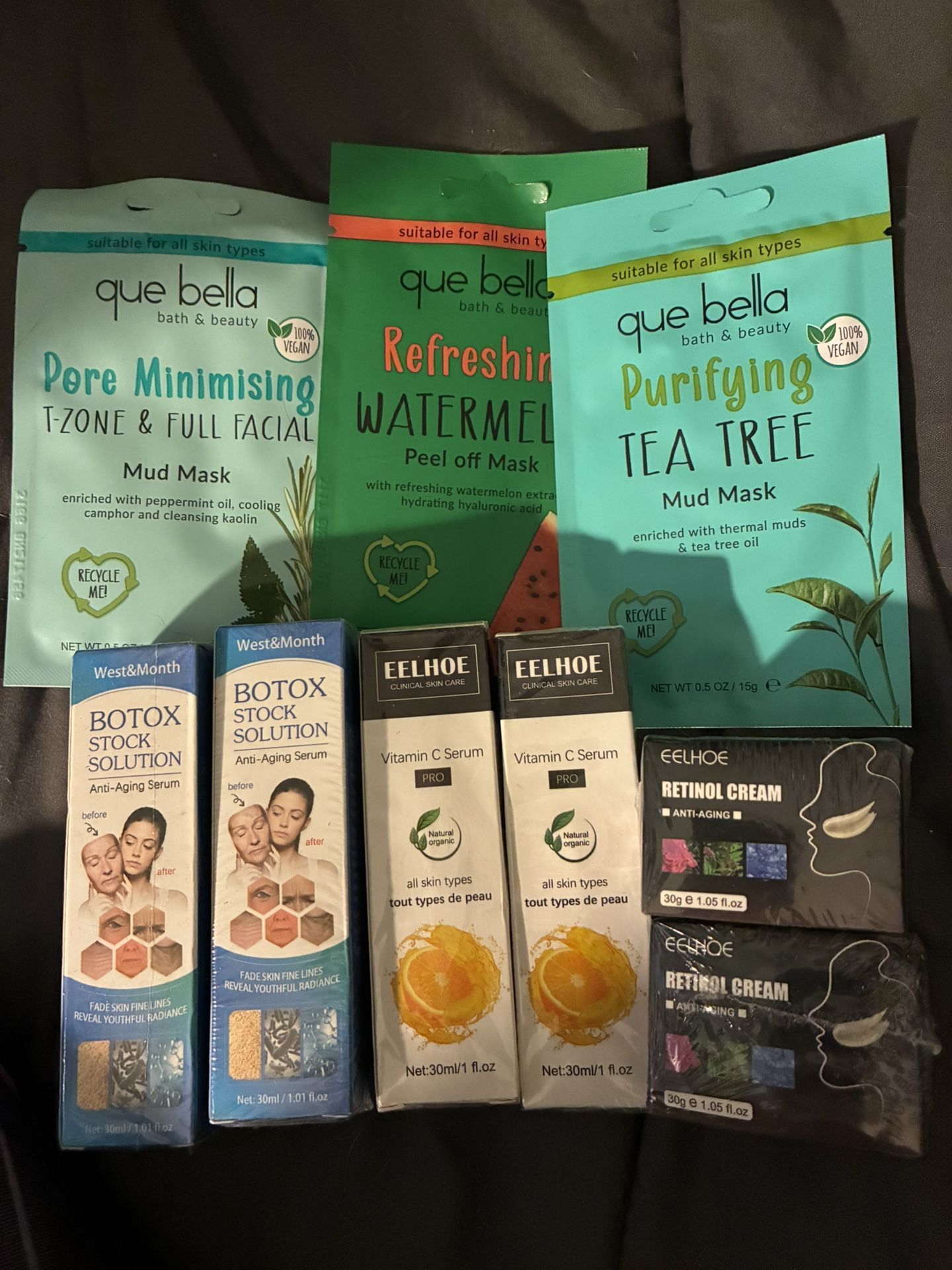 Wrinkle Cream And Assorted Skin Care