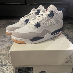 Nike Air Jordan 4 SB Navy Size 12