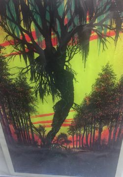 Black light poster