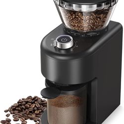 Sboly Electric Coffee Grinder with Grind Settings for 2-12 Cups