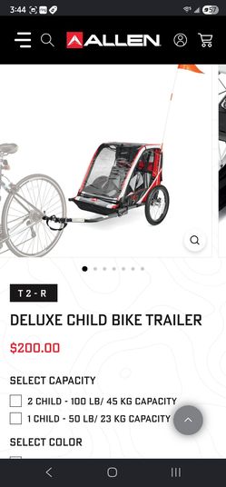 Allen T2-R Deluxe Child Trailer