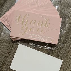Small Business Cards - Blank