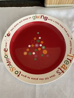 Festive Holiday Plate