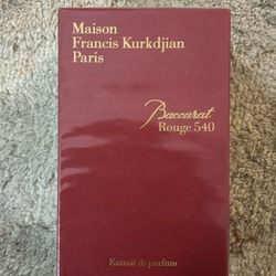 Baccarat Rouge 540 Extract