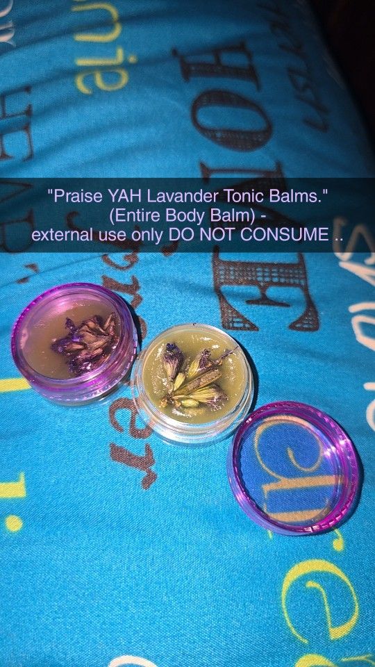 Organic Lip And Body Balms..
