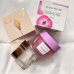 Glow recipe & Charlotte Tilbury hydrating cream bundle