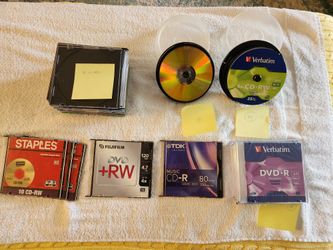Bundle - Blank CD-RW | DVD-R | DVD+R
