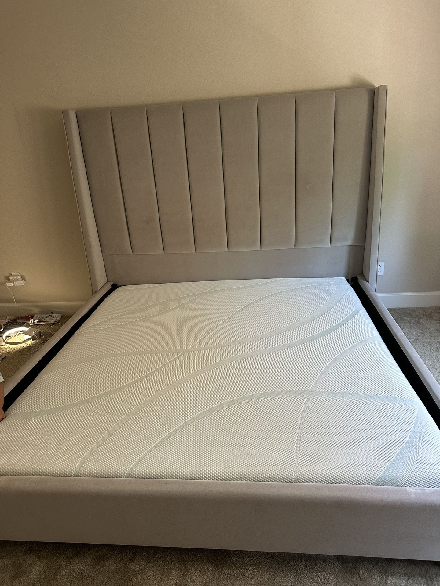 Living space king bed frame- no base