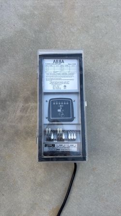 ABBA low voltage w/ photocell transformer