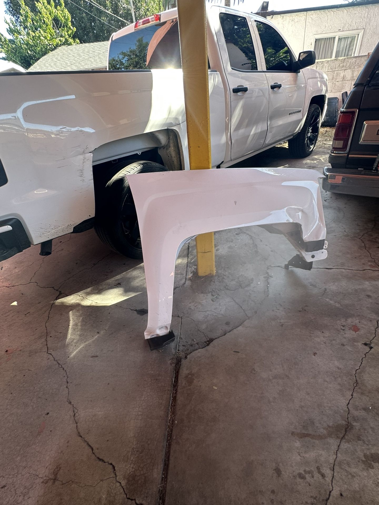 2014 2015 2016 2017 2017 Chevy Silverado Y GMC Sierra Front Passenger Side Fender