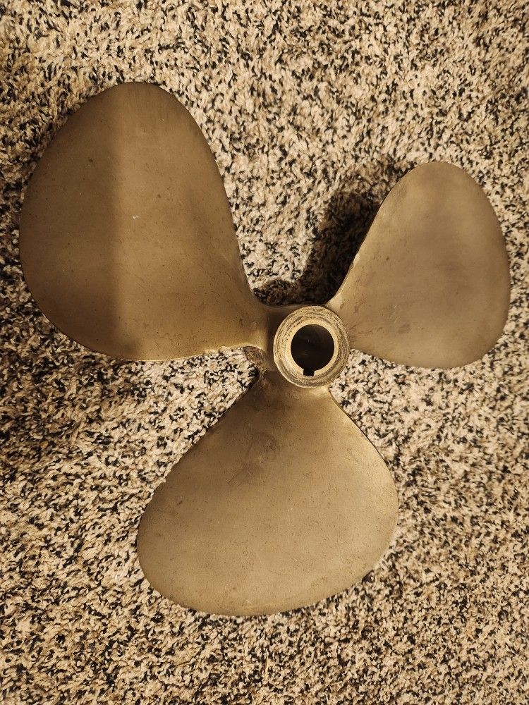 Brass Boat Propeller
