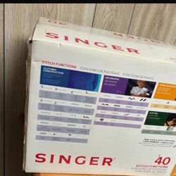 Singer Sewing Machine Never Used