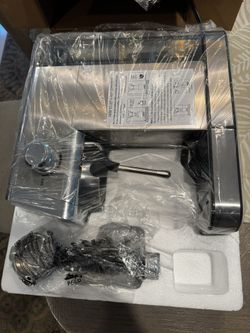 14 Cup Stainless Steel Espresso Machine with Milk Foam Steam Wand, 20 Bar Coffee Maker with 41oz Water Tank, LED Screen