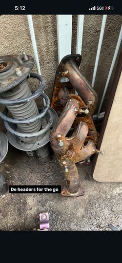 350z G35 De Exhaust Headers
