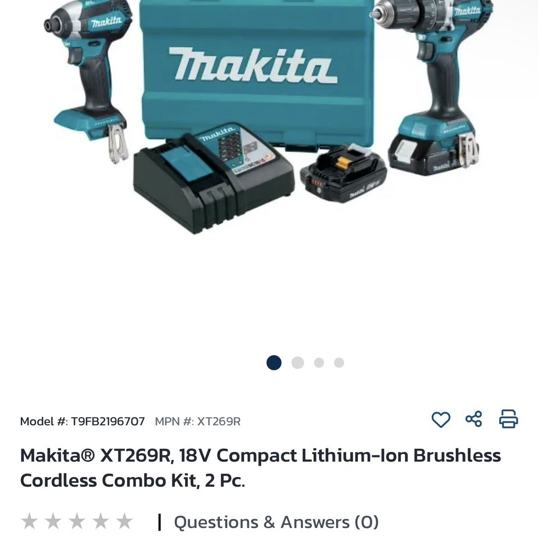 Makita xt269r best sale