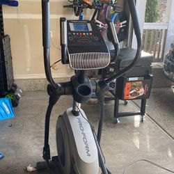 pro form elliptical machine  