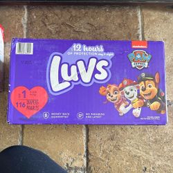 Luvs Diapers Size 1