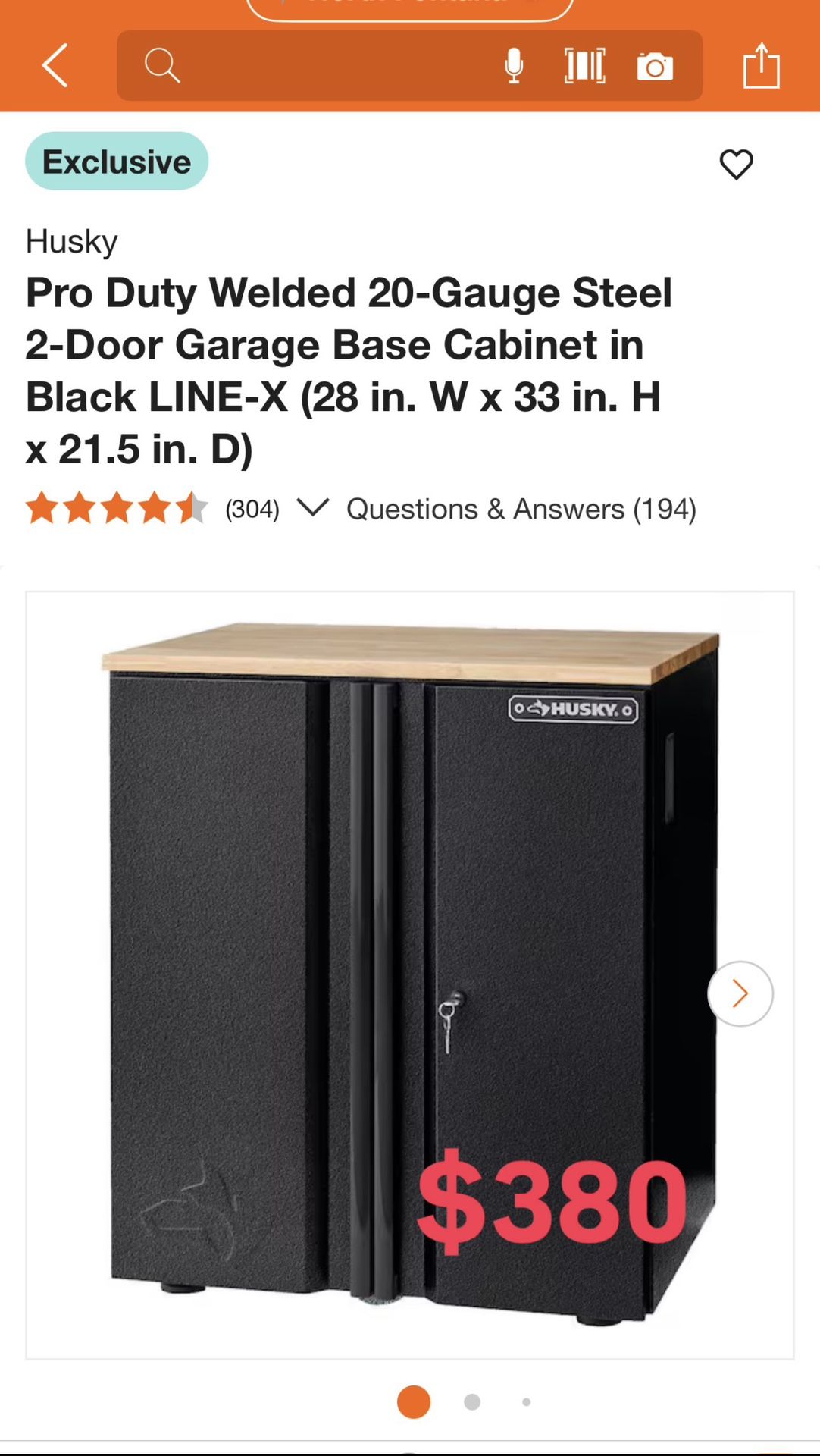 Husky Pro Duty Cabinets
