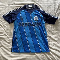 Men’s Striped Scotland Football Jersey - New W/tag