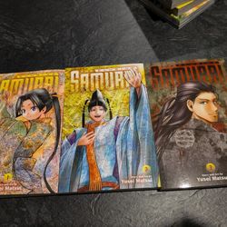 Manga The Elusive Samurai Volumes 1-3 VIZ MEDIA First Prints Shonen Jump