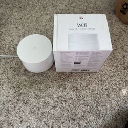 Google Wifi Puck And nest mini