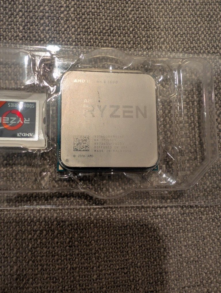 AMD Ryzen 5 1600 with Cooler