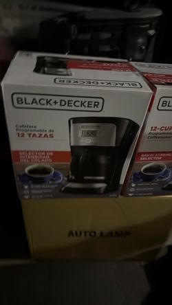 Brand New In Box Never Opened Black+Decker 12-cu Programmable Coffee Maker 