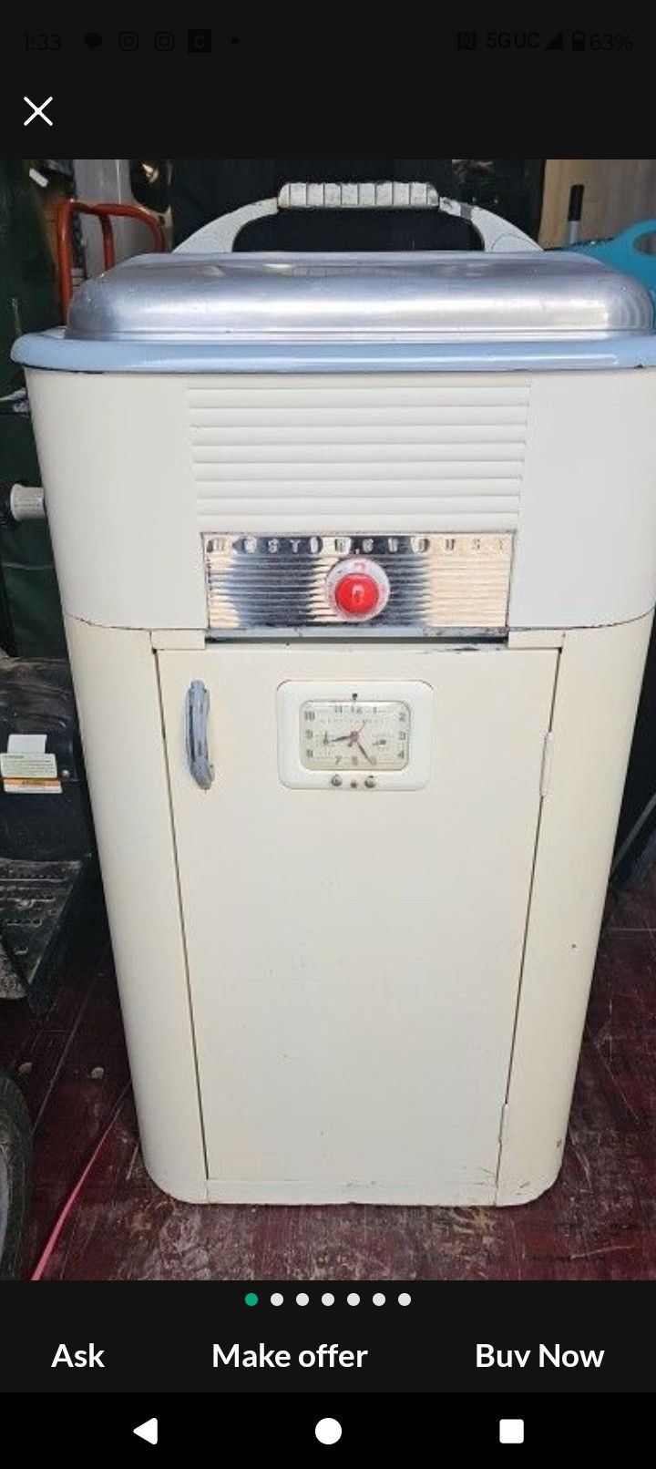 1957 Electric Roadster Oven