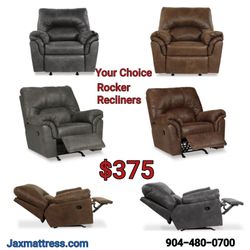 New “ASHLEY’S” Rocker Recliners 