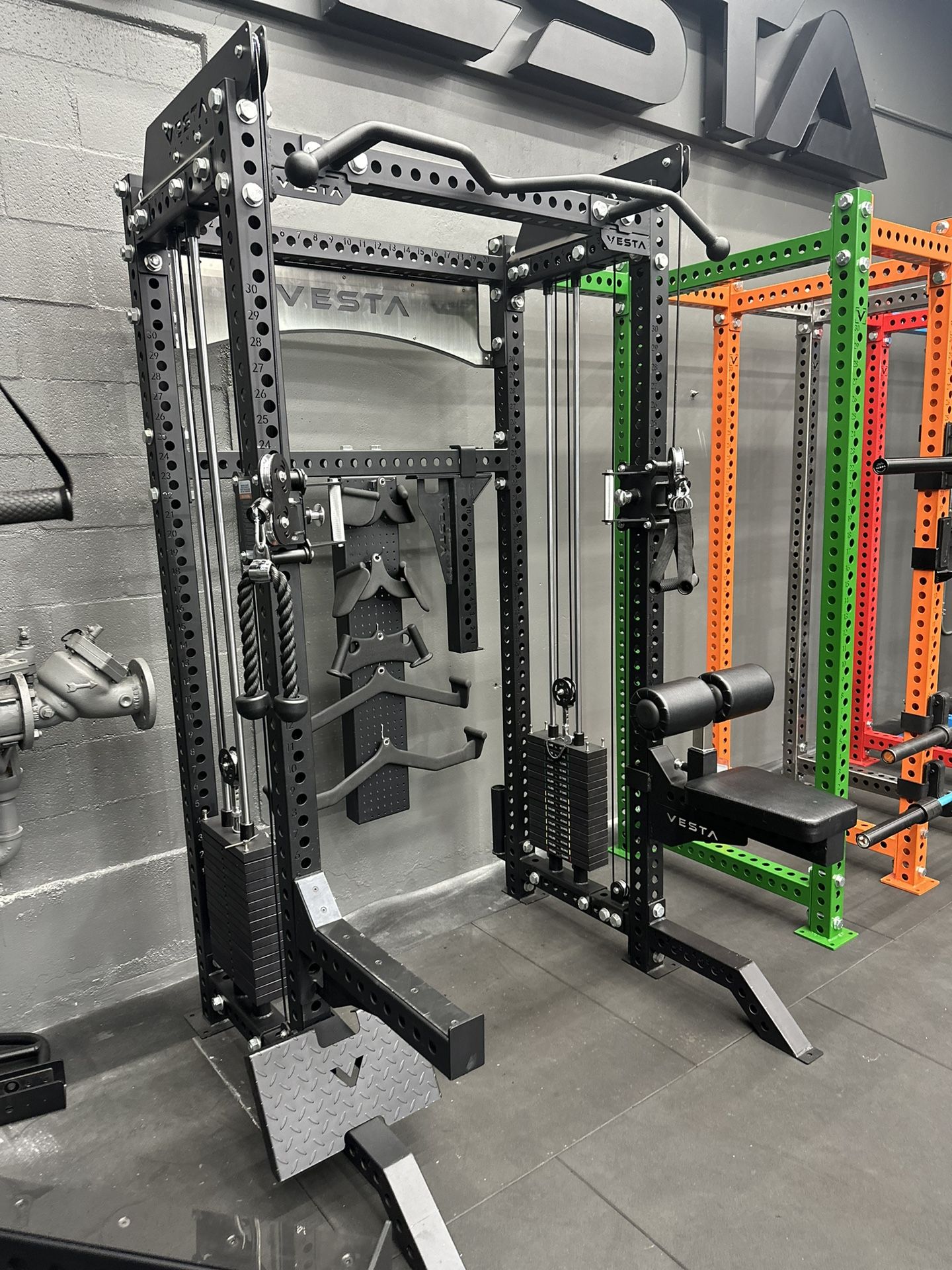 Vesta Fitness PRO SERIES Ultimate Half Rack Functional Trainer/Gym Equipment/ Home Gym/ Fitness/ FREE DELIVERY 🚚
