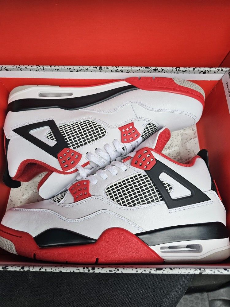 Jordan Retro 4 Fire Red