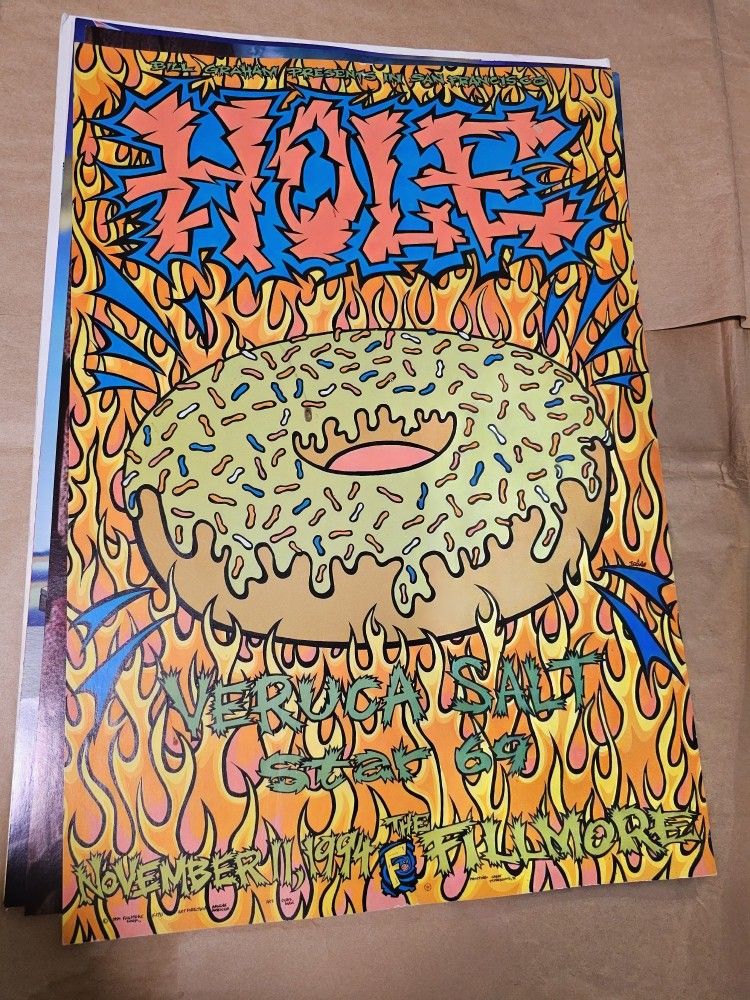 Vintage Bill Graham Concert Posters