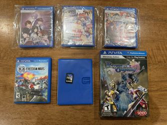 PS Vita Video Games & Accessories (Read Description for Prices)