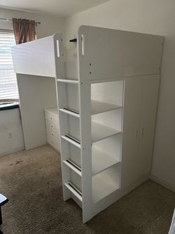 Loft Bed w/ Storage