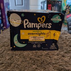 Pampers Swaddlers Overnight Size 6 