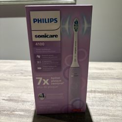 New Philips Sonicare 4100 electric toothbrush in Purple 