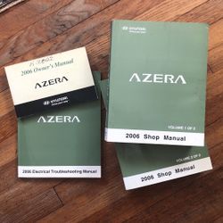 Manuals For Hyundai Azera 2006