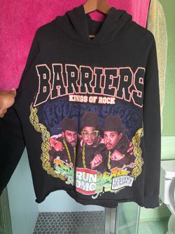 Barriers x DMC collab hoodie